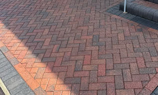 Block paving